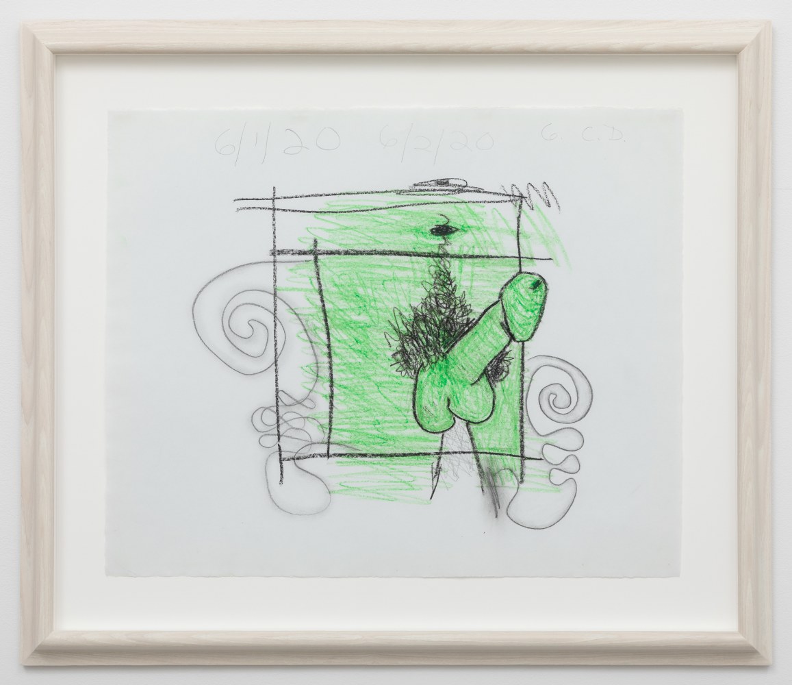 Drawing by Carroll Dunham