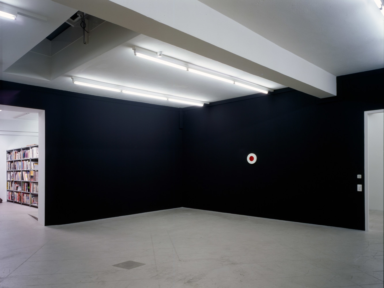 Installation view of Gerwald Rockenschaub wall painting installations and wall works