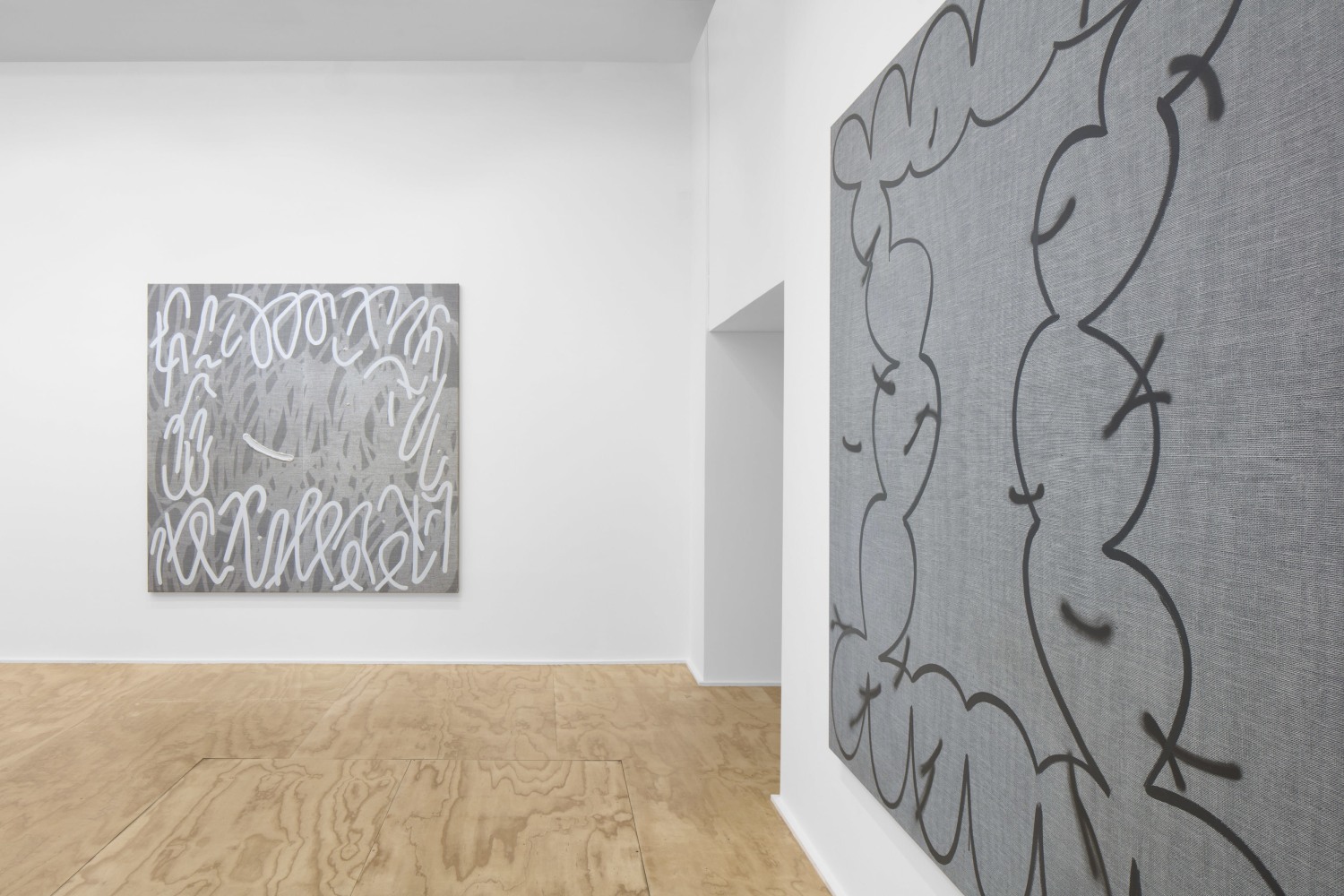 Installation view, Amy Feldman,&amp;nbsp;Mothercolor, Eva Presenhuber, New York, NY, 2021