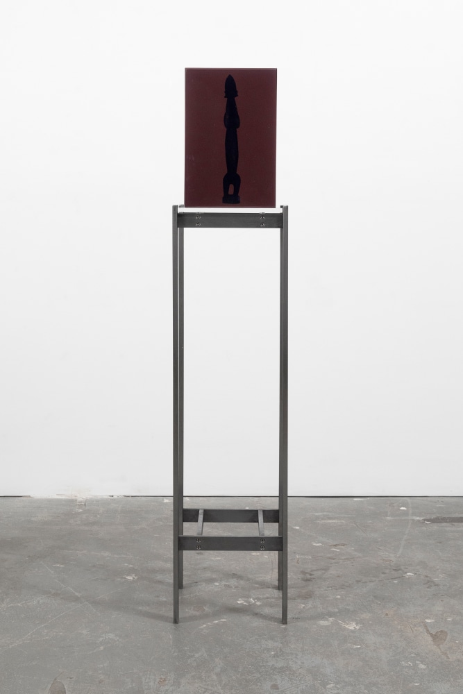 MATTHEW ANGELO HARRISON
Silenced
2024
Wooden figure, polyurethane resin, steel, acrylic
Sculpture 38 x 12 x 25 cm / 15 x 4 3/4 x 9 7/8 in
Pedestal 112 x 30.5 x 31.5 cm / 44 1/8 x 12 x 12 3/8 in
HARRI60088