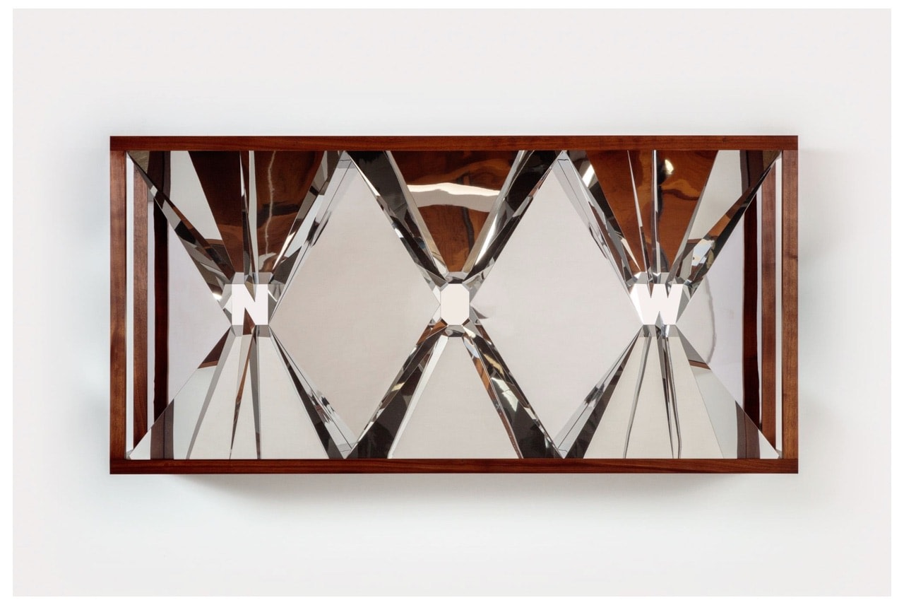 NOW (DARK WOOD)

2016

Wood, polished stainless steel, aluminum

Variation 1 of&amp;nbsp;4 + 2 AP

114 x 232 x 67 cm / 44 7/8 x 91 1/4 x 26 3/8 inches

350&amp;#39;000 USD