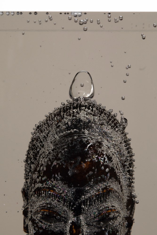 Sister Covered in Tears

2024

Wooden figure, polyurethane resin, steel, acrylic Sculpture

57.5 x 23 x 21.5 cm / 22 5/8 x 9 x 8 1/2 in

Pedestal 112 x 25.5 x 28.5 cm / 44 1/8 x 10 x 11 1/4 in

&amp;copy; Matthew Angelo Harrison