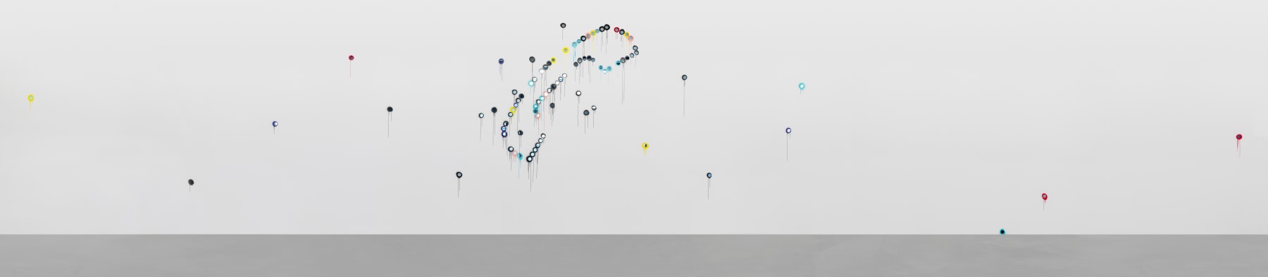 Wall installation by Mark Handforth