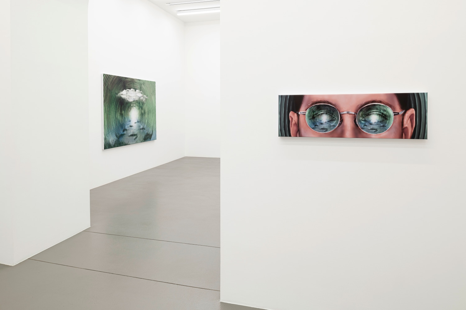 Installation view, Louisa Gagliardi, Whereabouts, Galerie Eva Presenhuber, Vienna, 2024