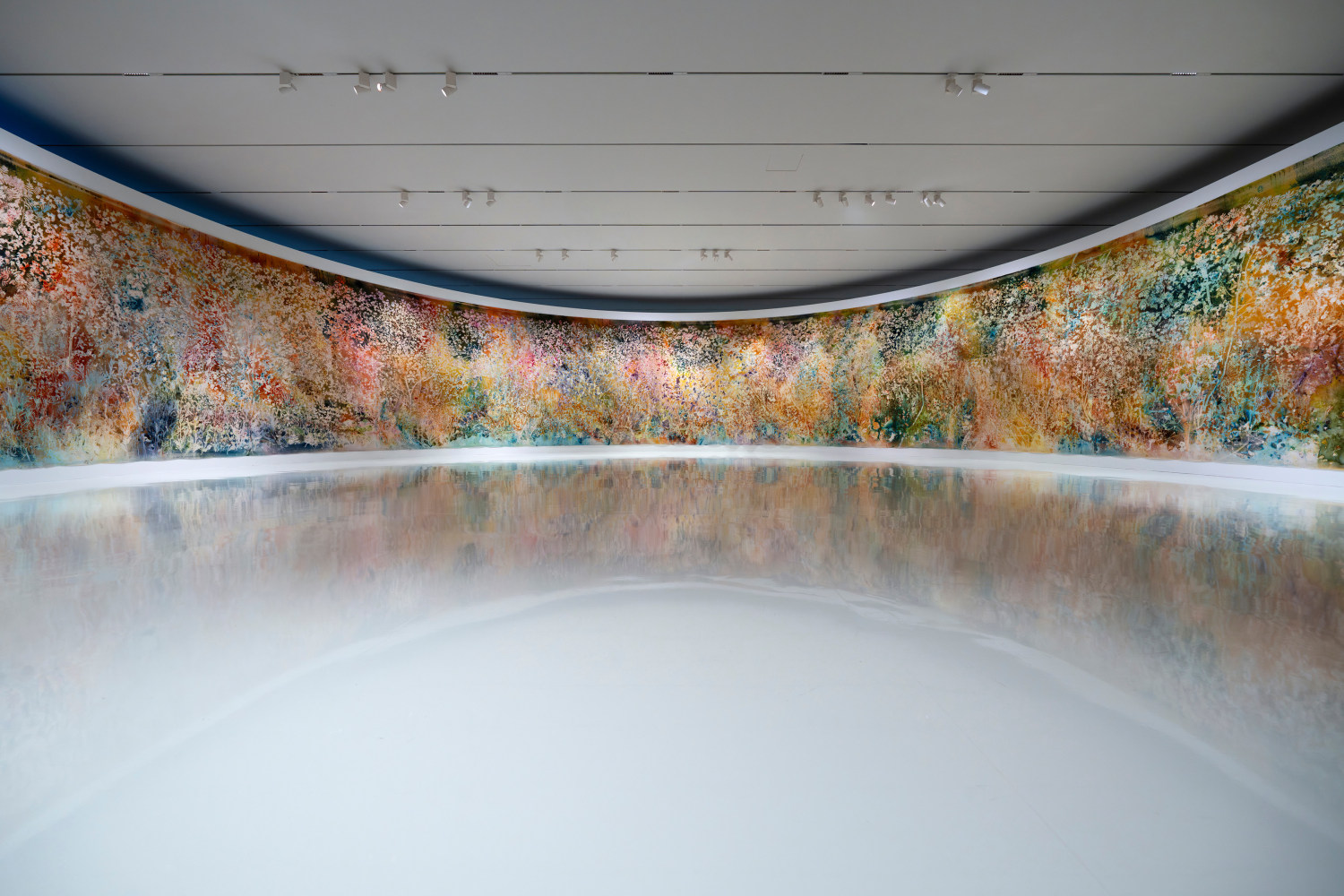 Installation view, Sam Falls, SIMOSE New Collection Exhibition, Simose Art Museum, Hiroshima, 2025