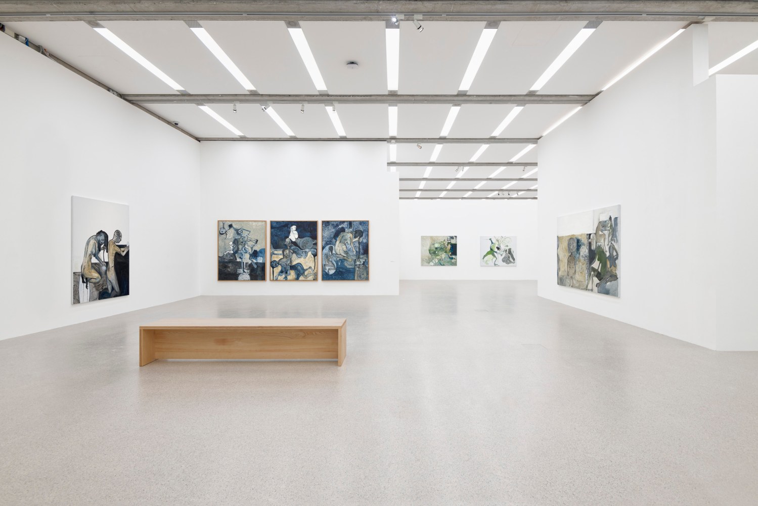 Installation view, Tobias Pils, Shh, mumok, Vienna, 2025