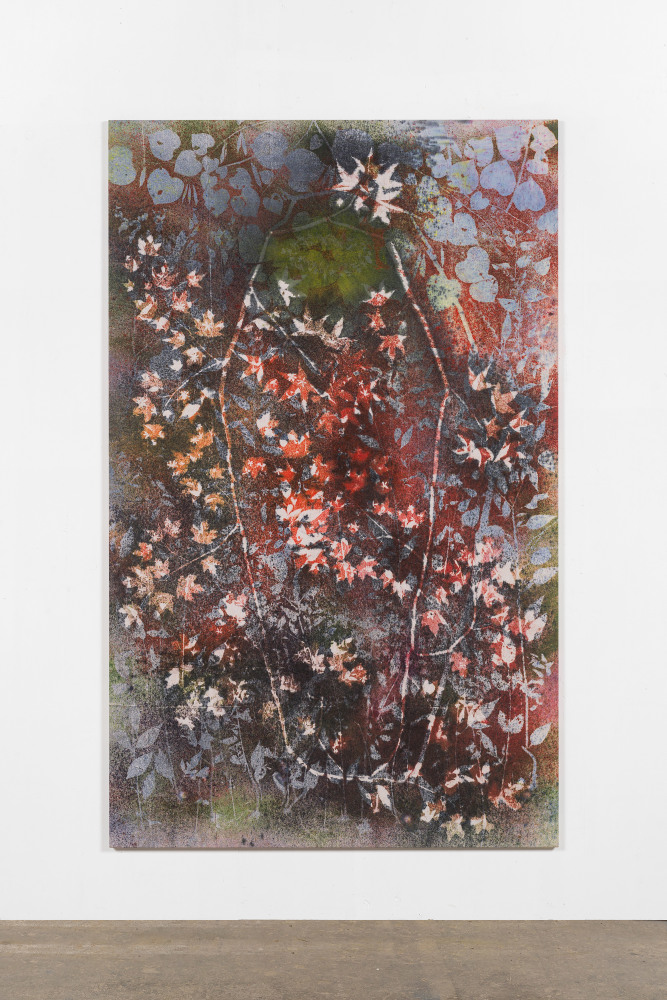 Work image of painting by Sam Falls