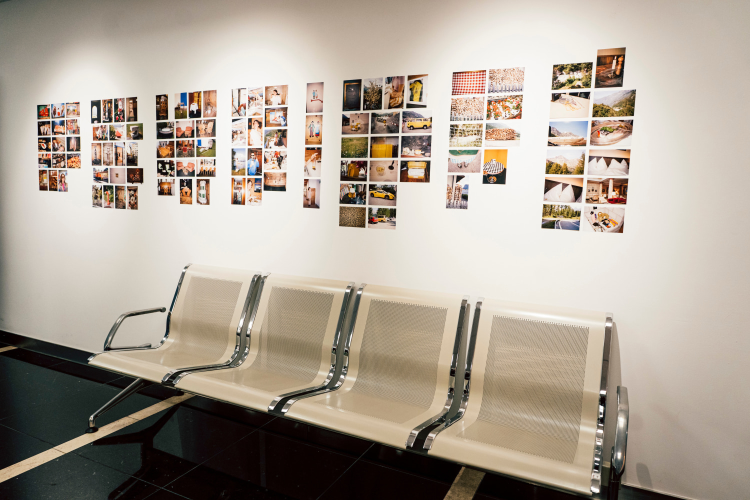 Installation view, Lucas Blalock, Souvenir Cinema, Swiss Consulate, New York, 2025