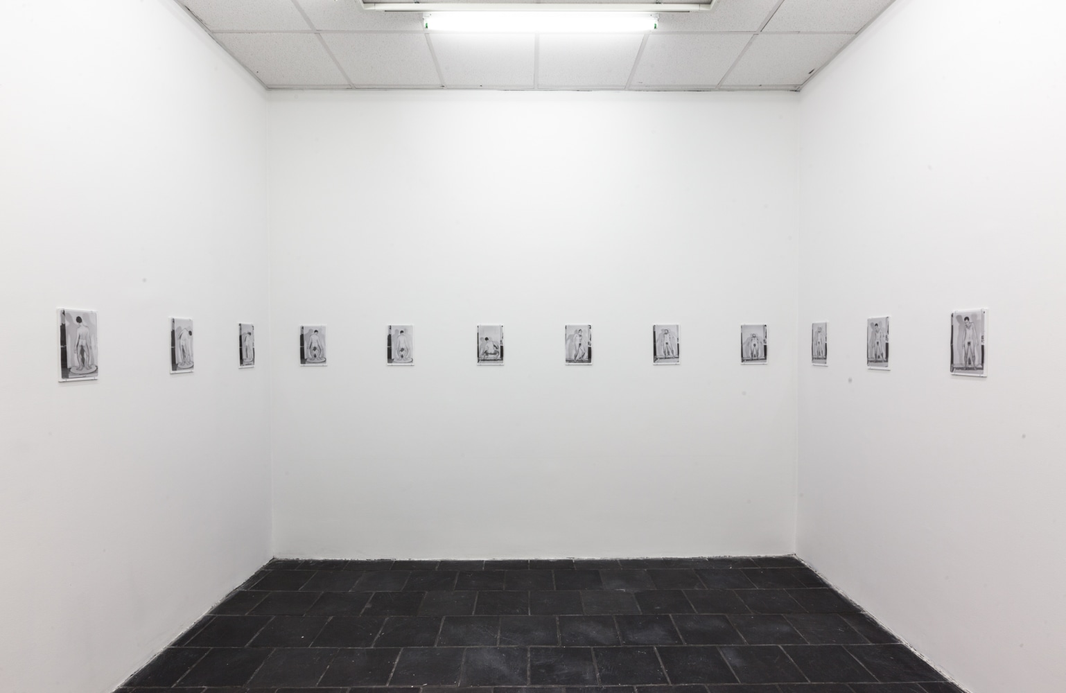 Installation view of works by John Giorno