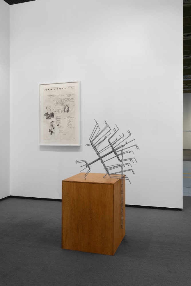 installation view of artworks by different artists at Frieze Seoul