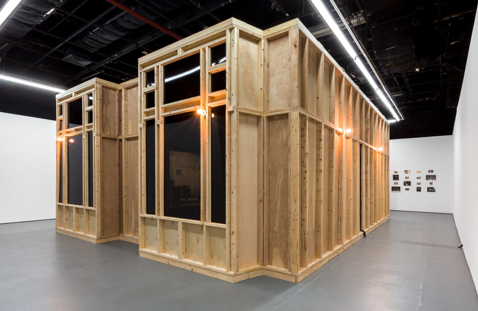 Installation view of works by John Giorno