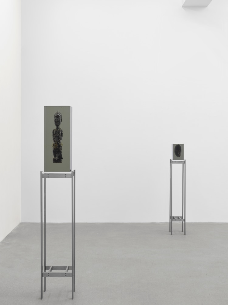 Installation view, Matthew Angelo Harrison,&amp;nbsp;American Ghost, Galerie Eva Presenhuber, Waldmannstrasse, Zurich, 2024
&amp;nbsp;