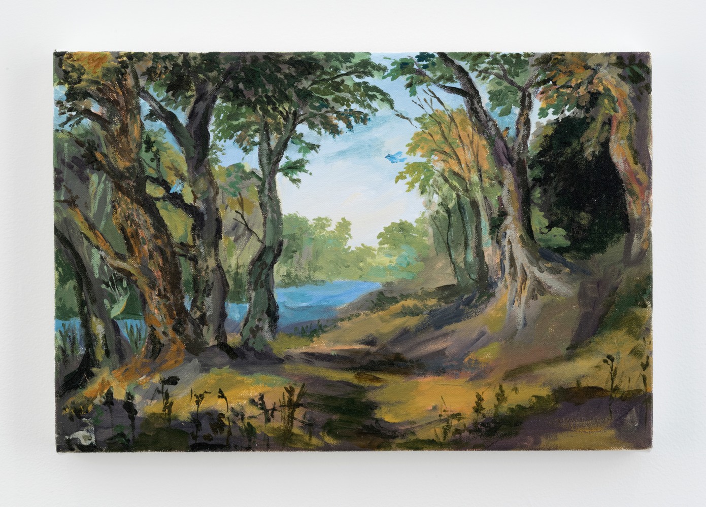 work image of painting by Karen Kilimnik