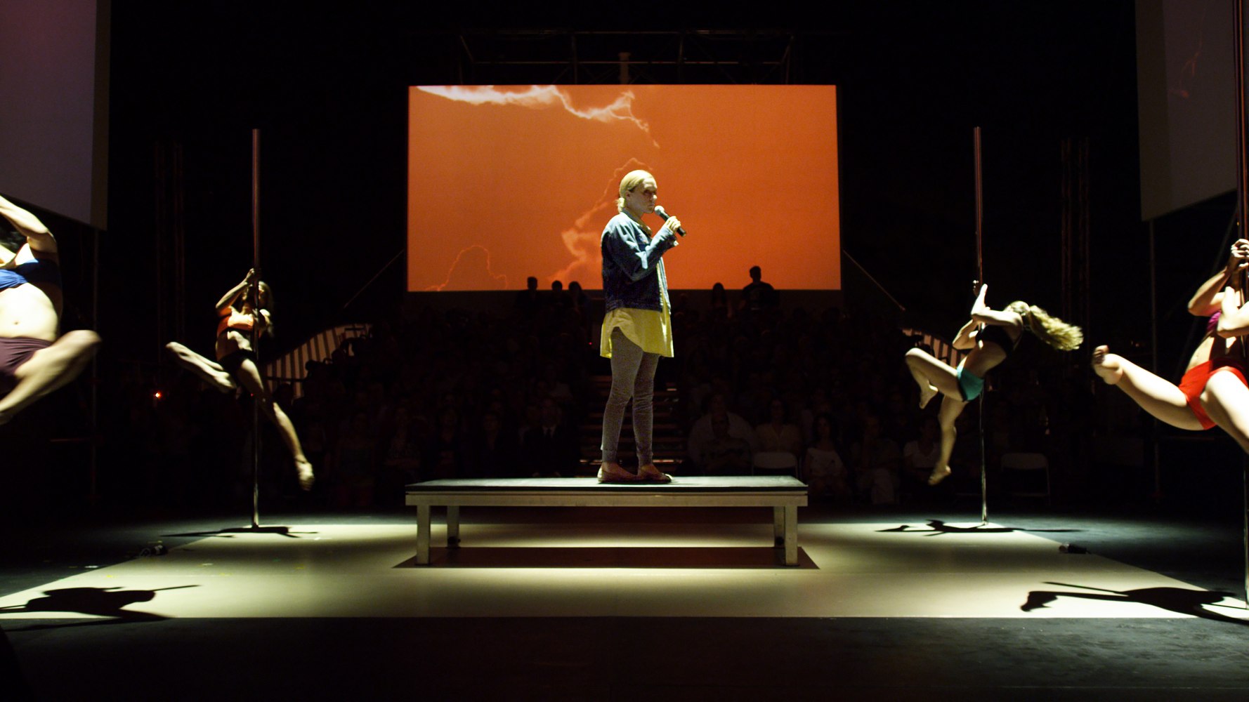 Image of performance by Doug Aitken