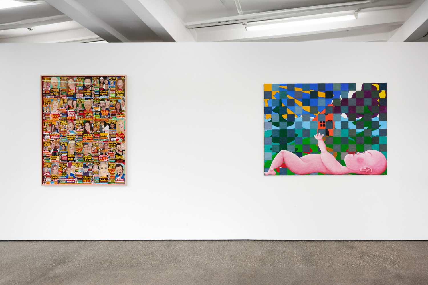 Installation views, Jean-Fr&amp;eacute;d&amp;eacute;ric Schnyder, Hoi K&amp;ouml;ln!, K&amp;ouml;lnischer Kunstverein, Cologne, 2023 &amp;ndash; 2024