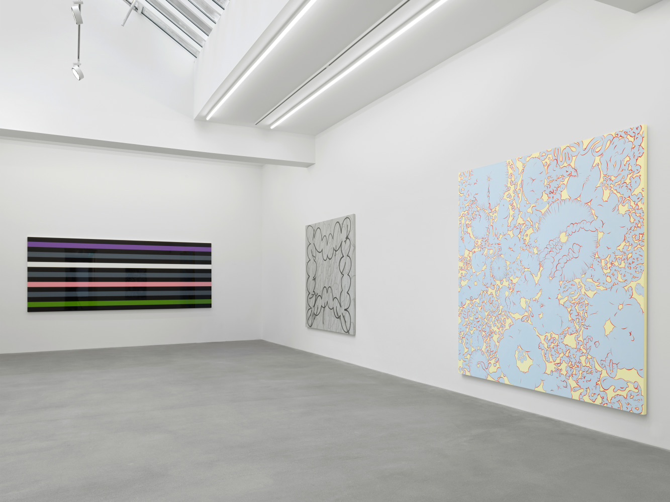 Installation view, Showroom,&amp;nbsp;EVERYONE GETS LIGHTER, Galerie Eva Presenhuber, Waldmannstrasse, Zurich, 2021