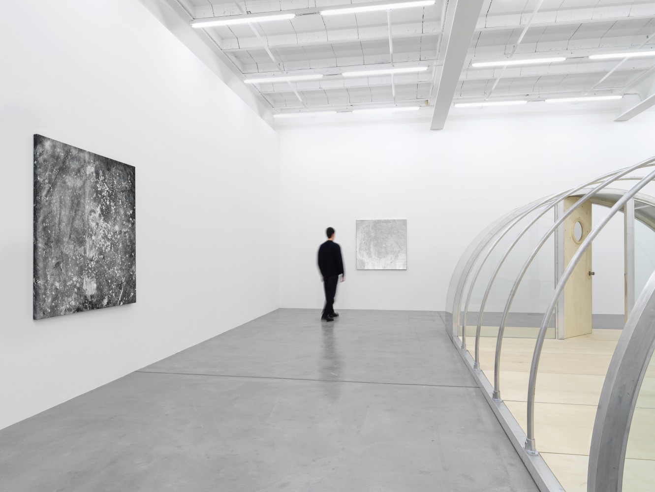 Installation view, Oscar Tuazon, Galerie Eva Presenhuber, Maag Areal, Zurich, 2024