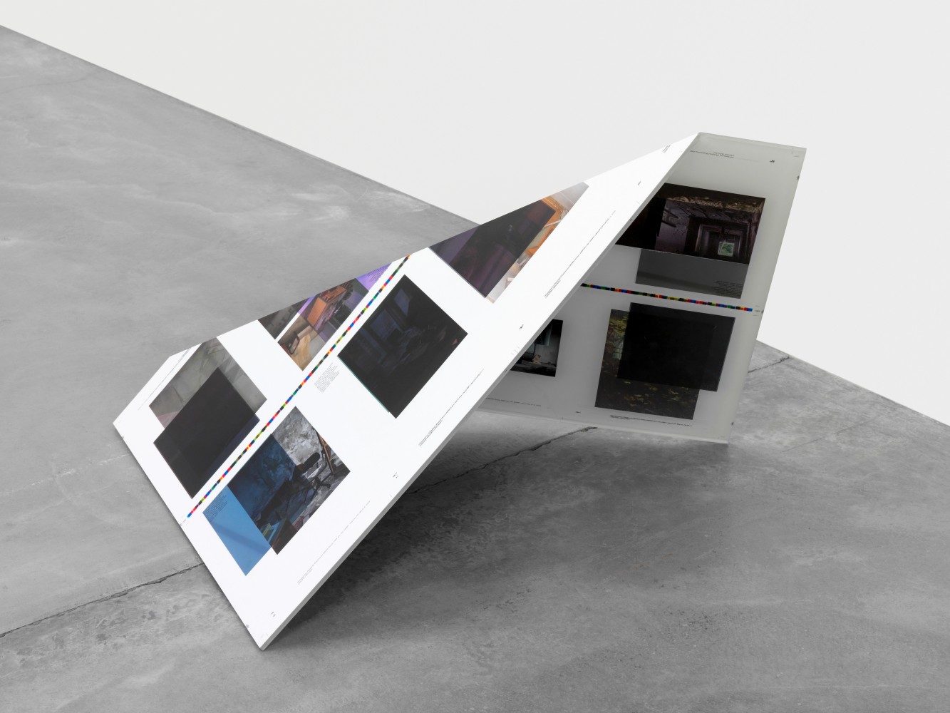 sculpture by Walead Beshty