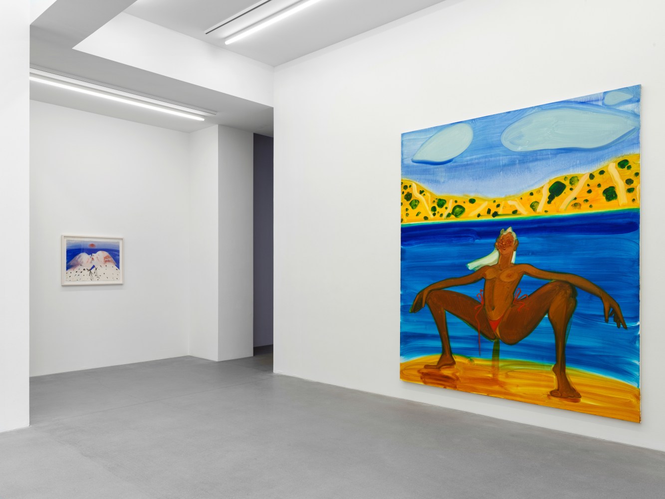 Installation view, Sofia Mitsola, Villa Venus: An Organized Dream, Galerie Eva Presenhuber, Waldmannstrasse, Zurich, 2023