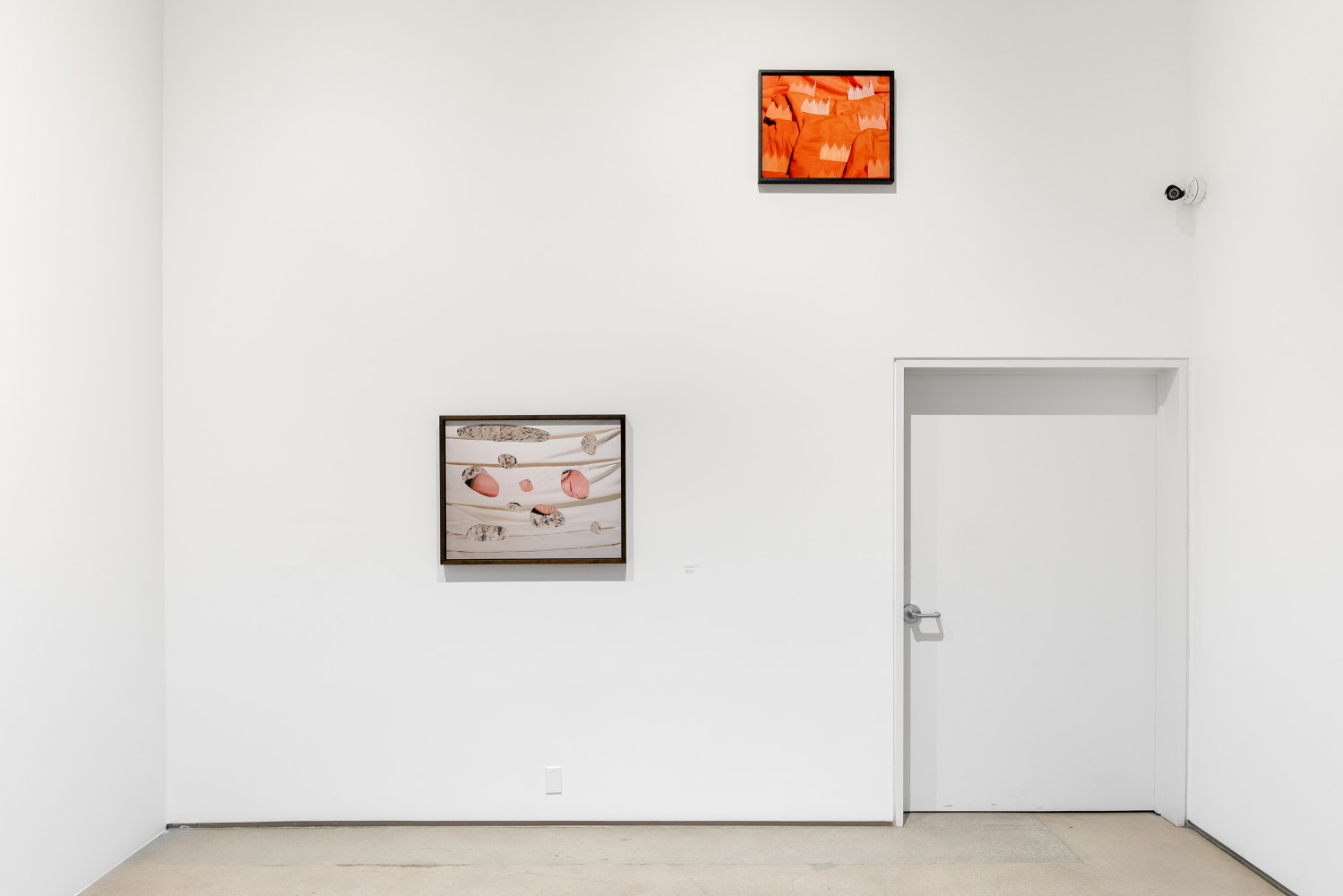 Installation view of Works by Lucas Blalock