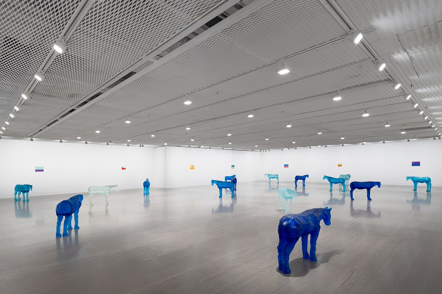 Installation view, Ugo Rondinone, burn to shine, Fosun Foundation, Shanghai, China, 2023