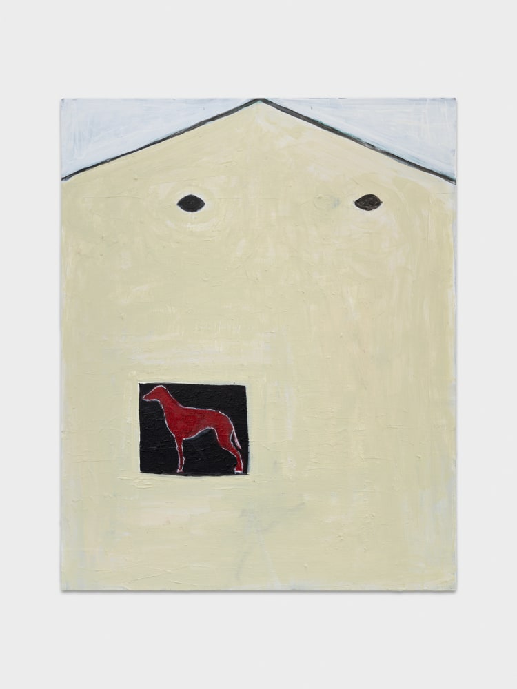 Haus und Hund 7

2023

Acrylic on fiberboard

65 x 52 x 2 cm / 25 5/8 x 20 1/2 x 3/4 in

&amp;copy; Valentin Carron&amp;nbsp;