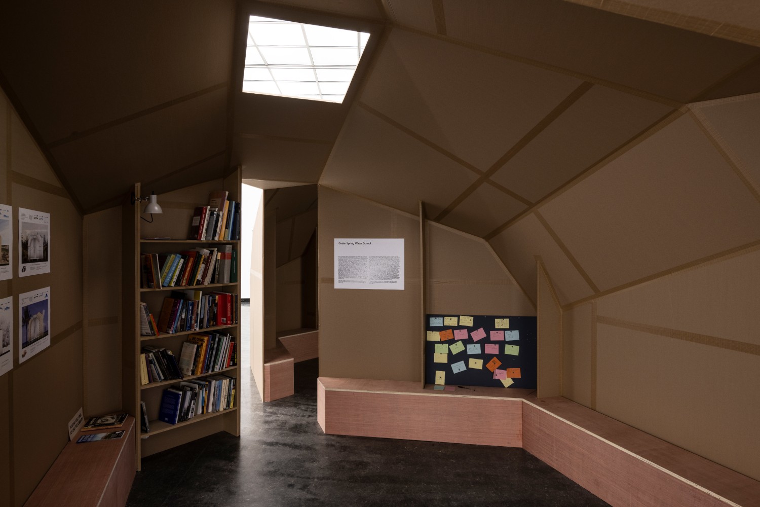 installation view oscar tuazon bergen