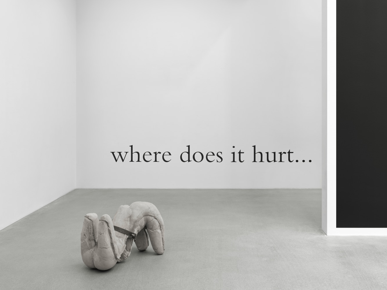 Installation view, Wall Works &amp;amp; Sculptures, Galerie Eva Presenhuber, Waldmannstrasse, Zurich, 2025