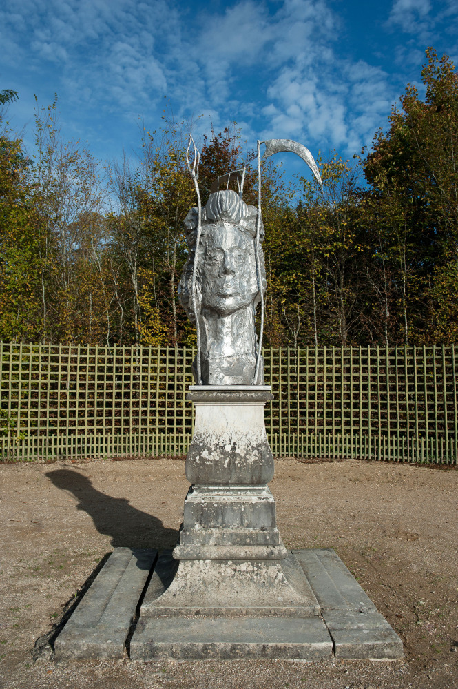 Installation view of sculptures by Jean-Marie Appriou