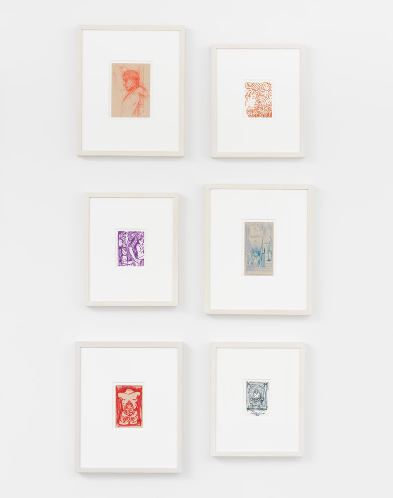 drawings by Steven Shearer