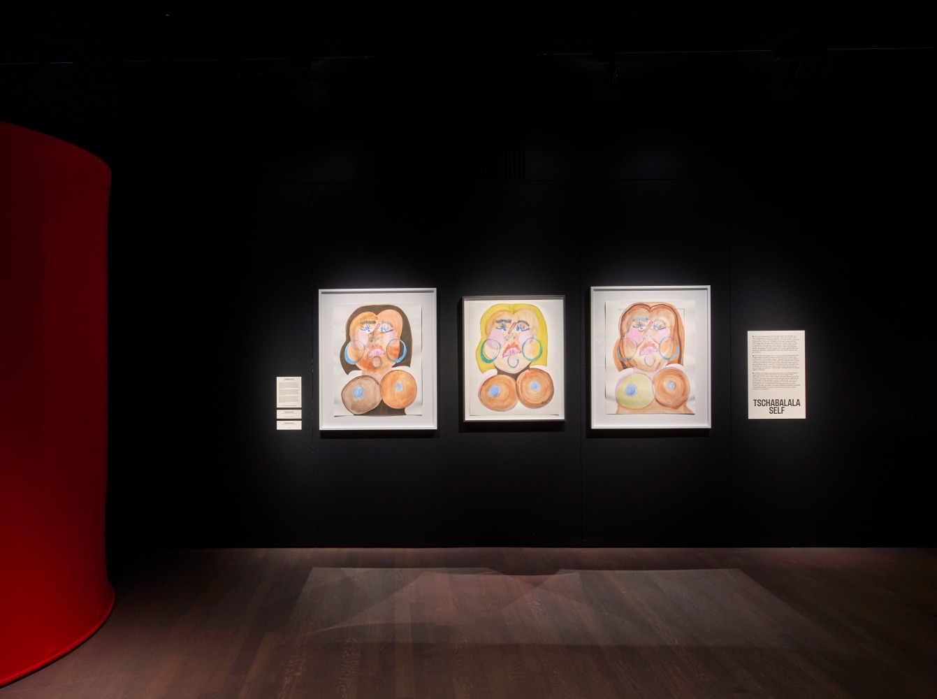 Installation view, Tschabalala Self,&amp;nbsp;Masquerade, Make-up &amp;amp; Ensor,&amp;nbsp;MoMu Fashion Museum, Antwerp, 2024