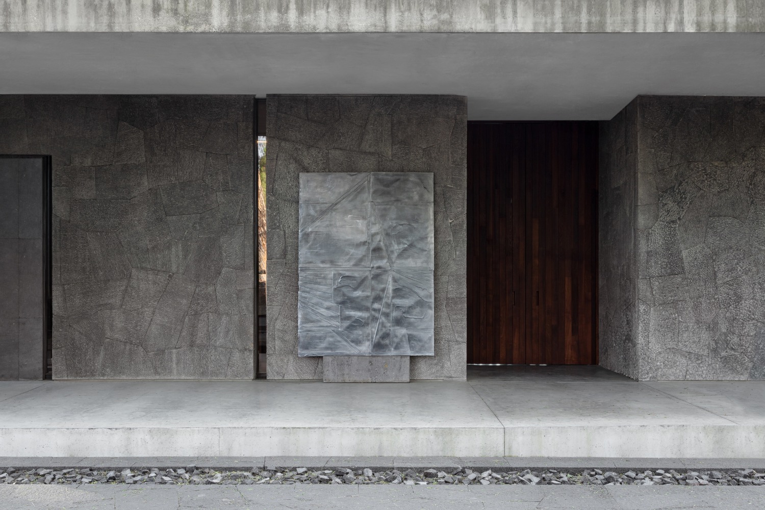 Installation view, Wyatt Kahn, Fantasmas, Museo Anahuacalli, Mexico City, 2024