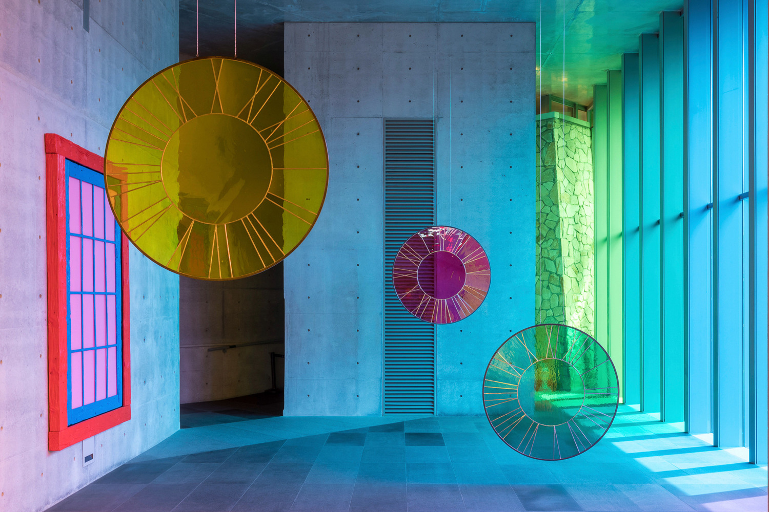 Installation view, Ugo Rondinone, BURN TO SHINE, Museum SAN, Wonju, 2024