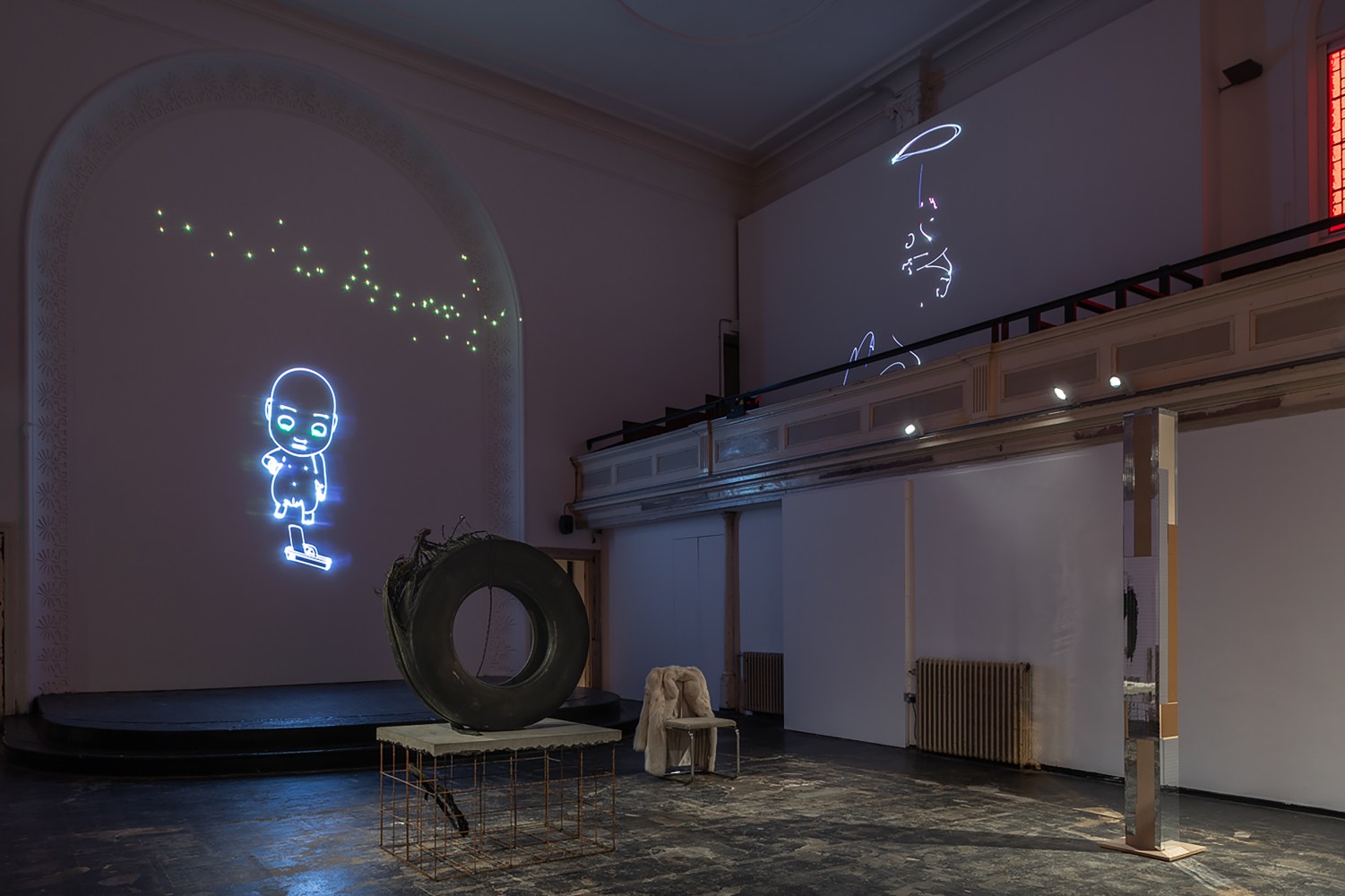 Installation view, All Crescendo, No Neward,&amp;nbsp;Zabludowicz Collection, London, 2023