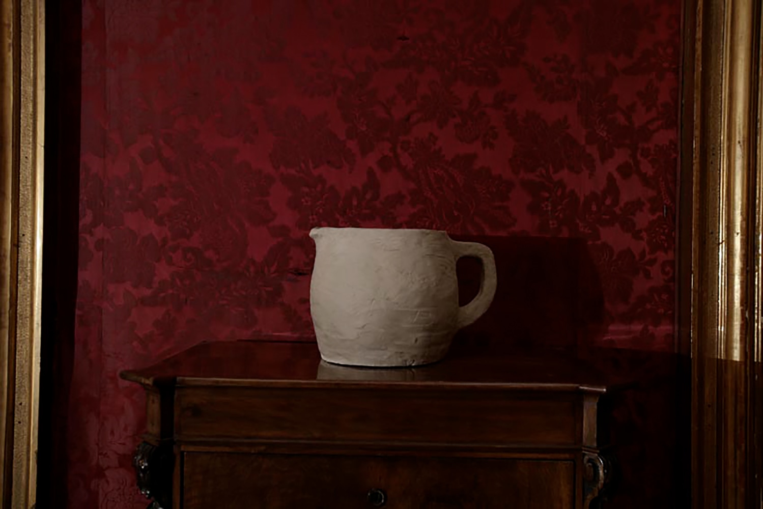 Installation view of sculptures by Peter Fischli and David Weiss