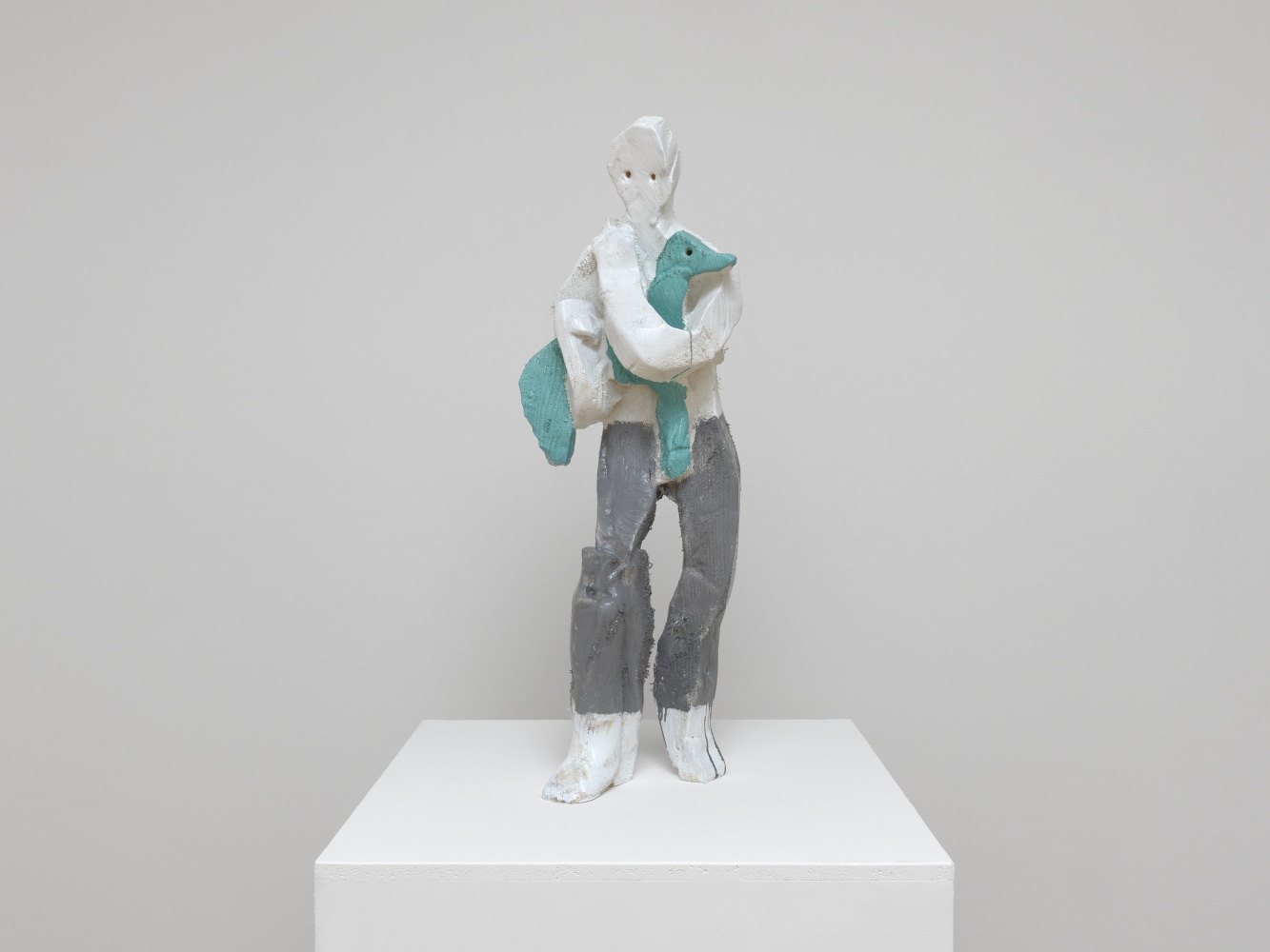 sculpture by Valentin Carron