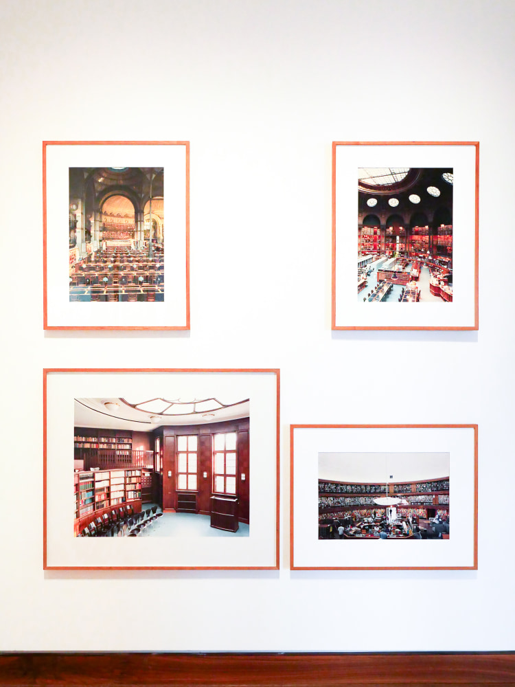 Installation view, Candida H&amp;ouml;fer, Fotografien, Hessisches Landesmuseum, Darmstadt, 2025