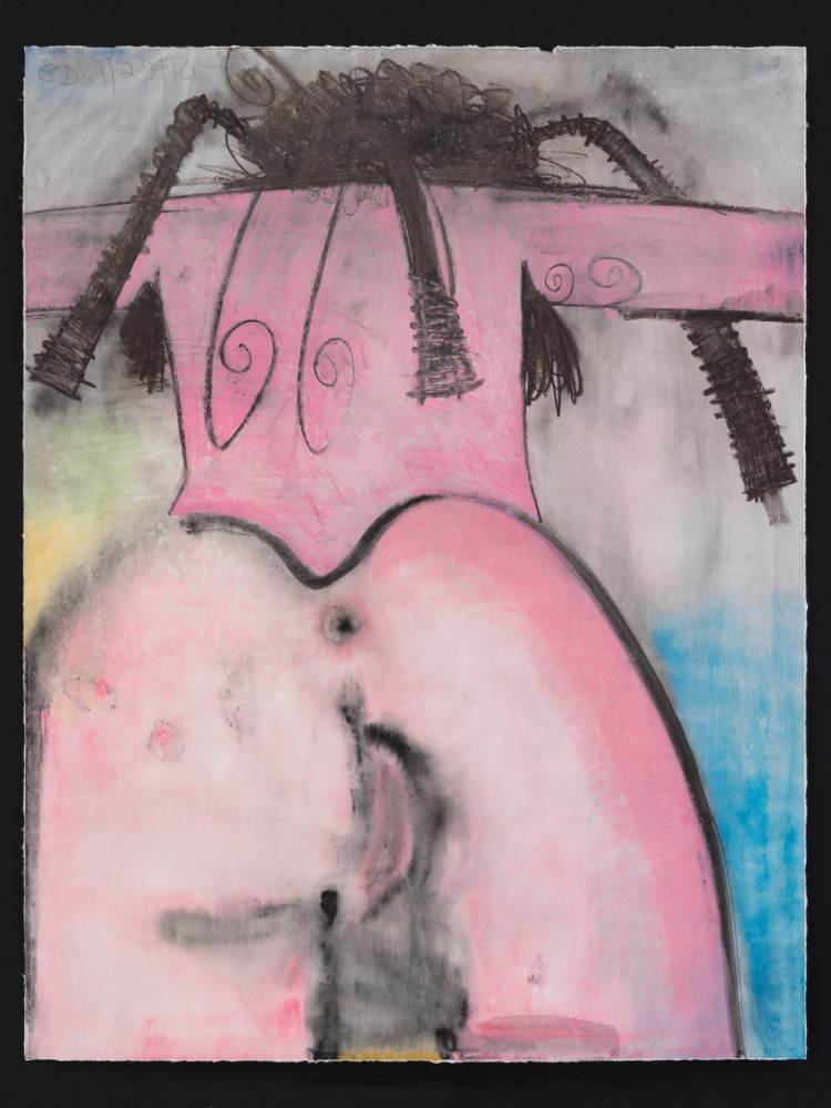monotype by Carroll Dunham