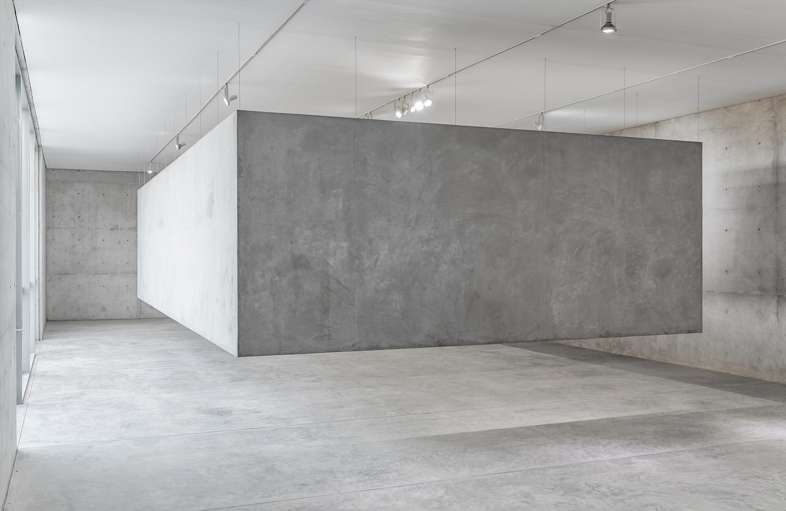 Installation view of work by Ugo Rondinone