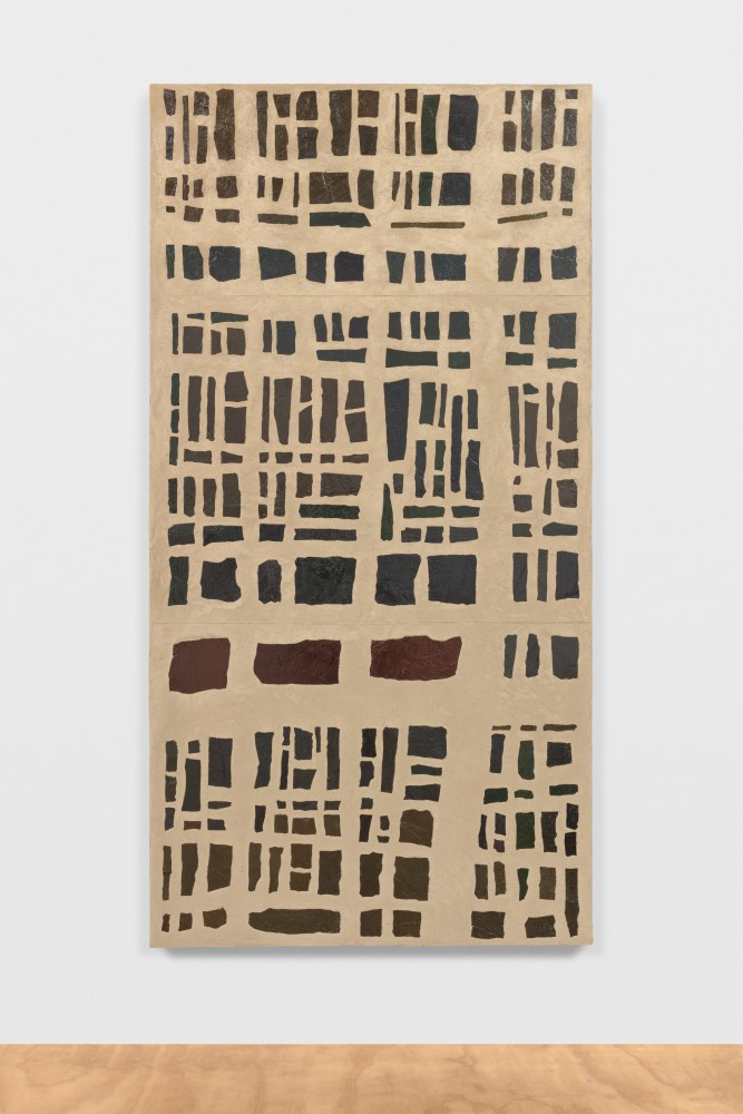 Wall work by Valentin Carron