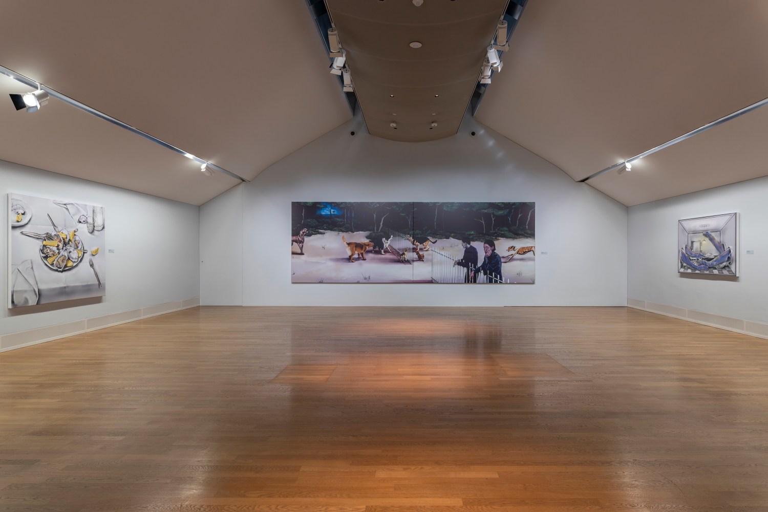 Installation view, Reflections from Stable Life Niklaus: Stoecklin, Liselotte Moser, Louisa Gagliardi, Kunst Museum Winterthur, Winterthur, 2025