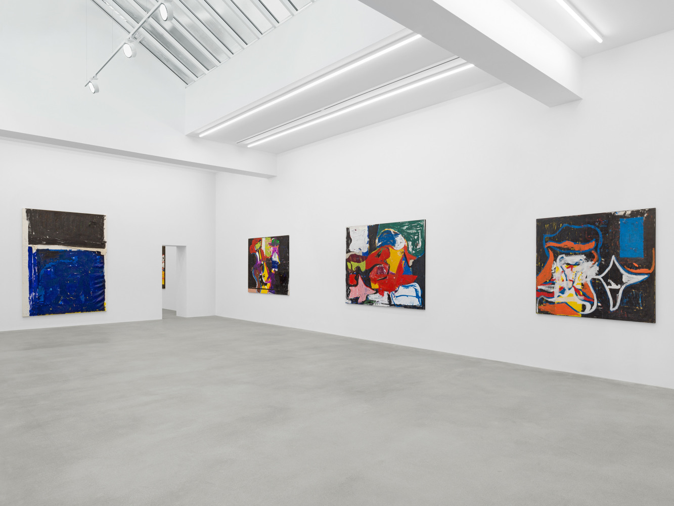 Exhibition View, Joe Bradley,&amp;nbsp;Sub Ek, Galerie Eva Presenhuber, Zurich