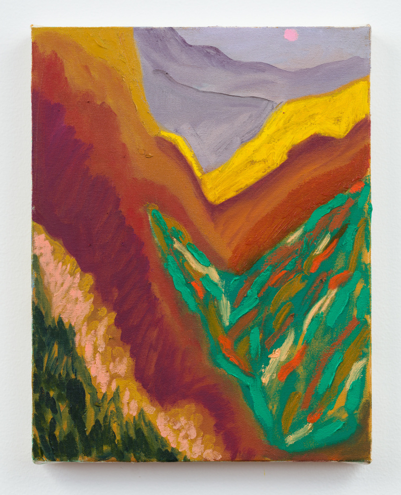 Painting by Shara Hughes