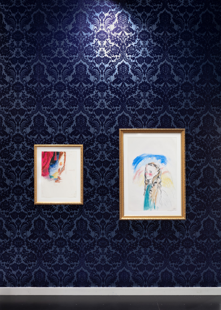 Installation view, Karen Kilimnik, Frieze New York,&amp;nbsp;2021