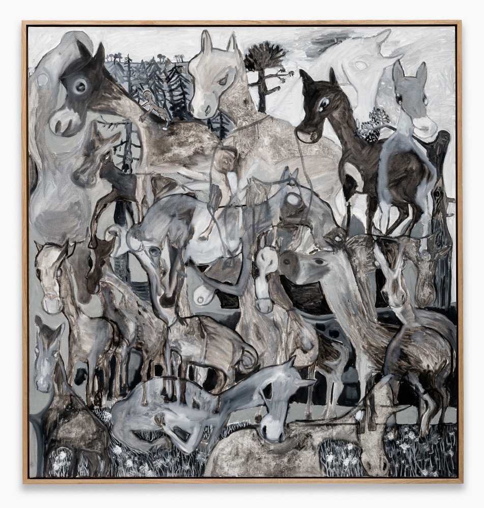 Painting by Tobias Pils