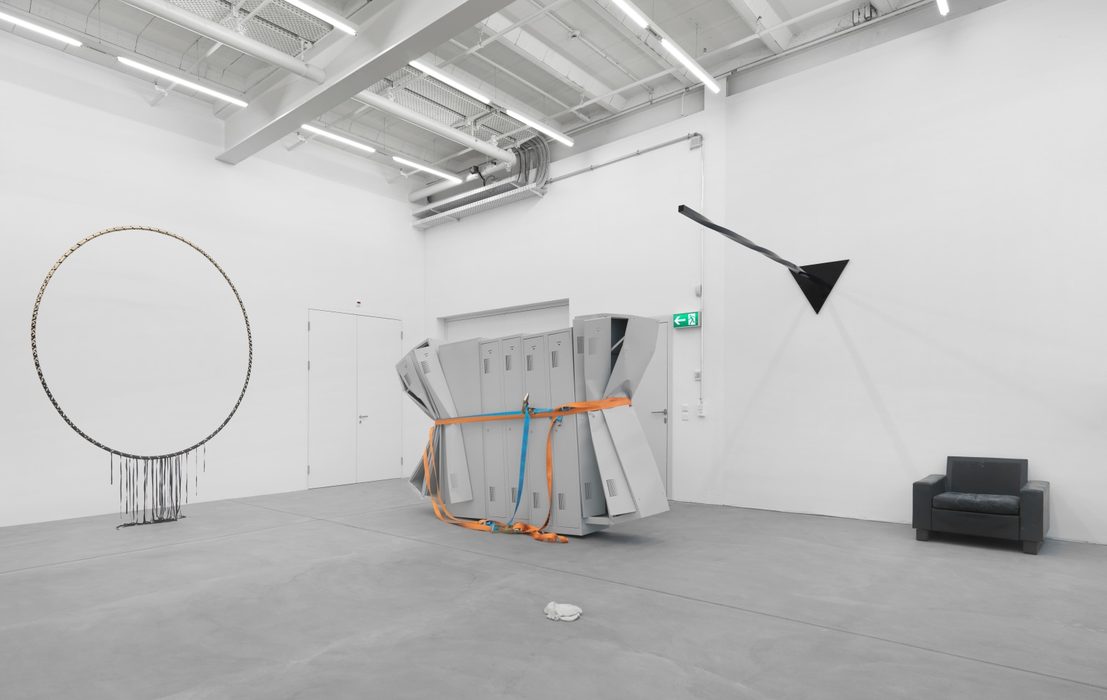 Installation view of group sculpture exhibition