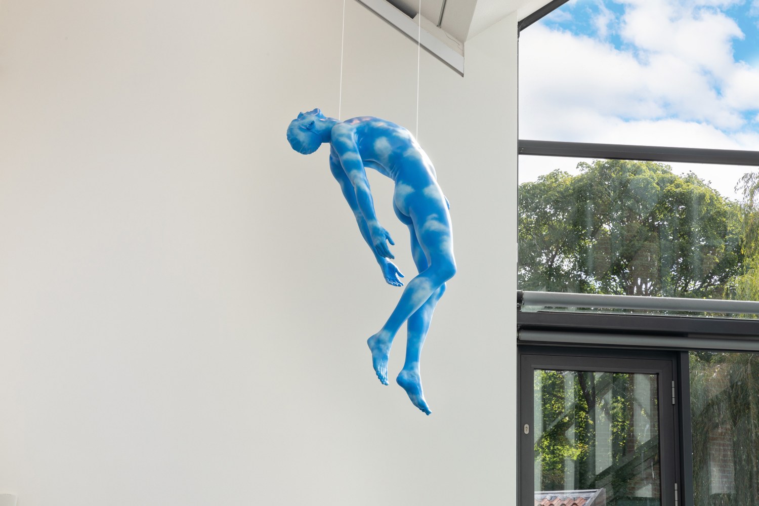 Installation view, Ugo Rondinone,&amp;nbsp;Dem Himmel so nah &amp;ndash; Wolken in der Kunst, Kunsthalle Emden, Emden, 2025