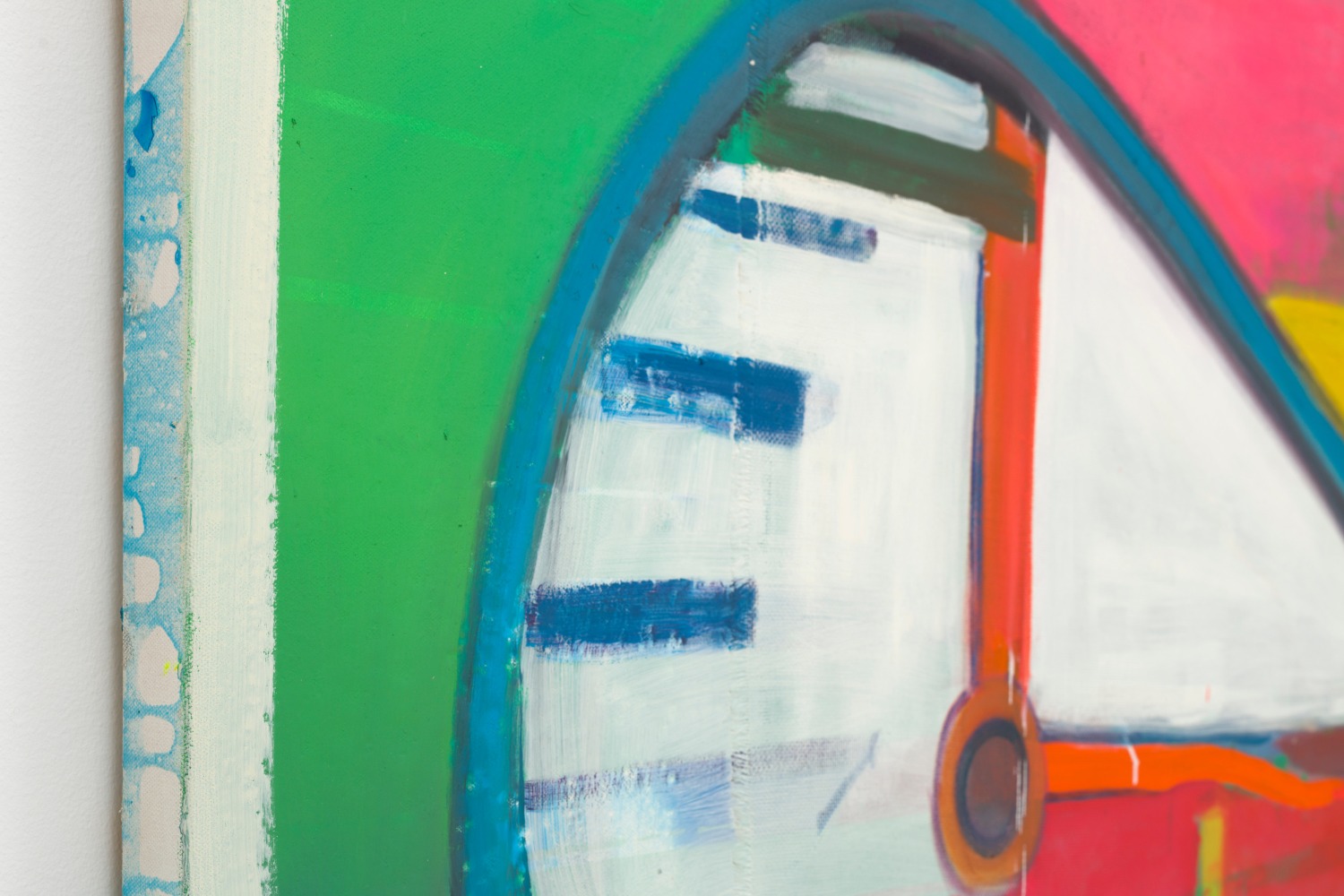 Detail of painting by Alex Hubbard