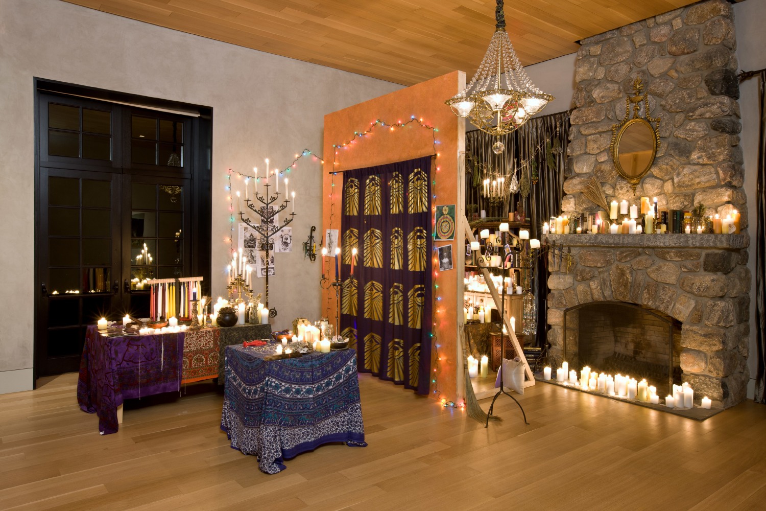 Installation view of works by Karen Kilimnik