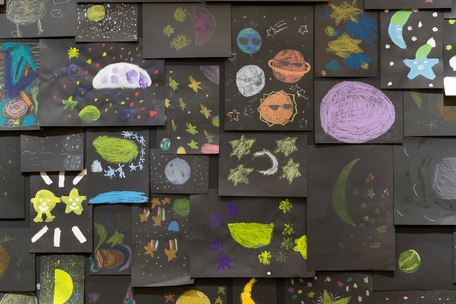 Installation view, Ugo Rondinone, BURN TO SHINE, Museum SAN, Wonju, 2024